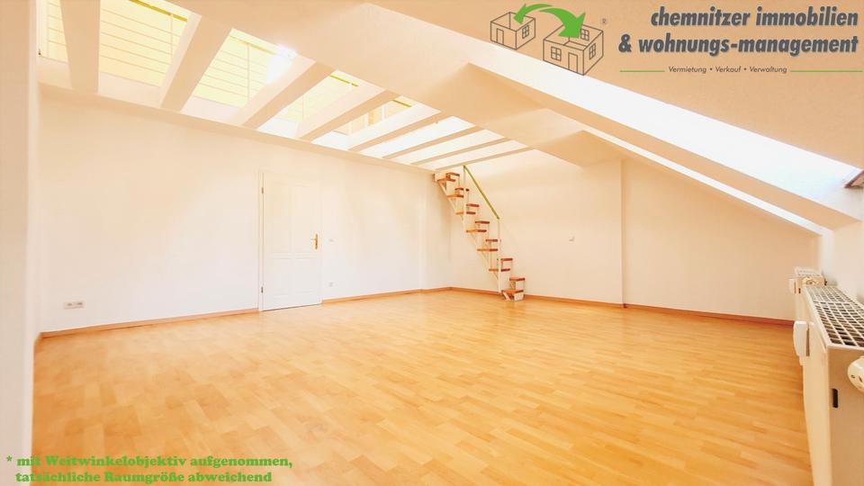 Exklusives Maisonette-Highlight auf dem Chemnitzer Kaßberg 2 zimmer