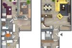 Maisonettenwohnung Chemnitz Klaffenbach - 5 Zimmer, 112 m&sup2;, 670&euro; | Angebot:23864351