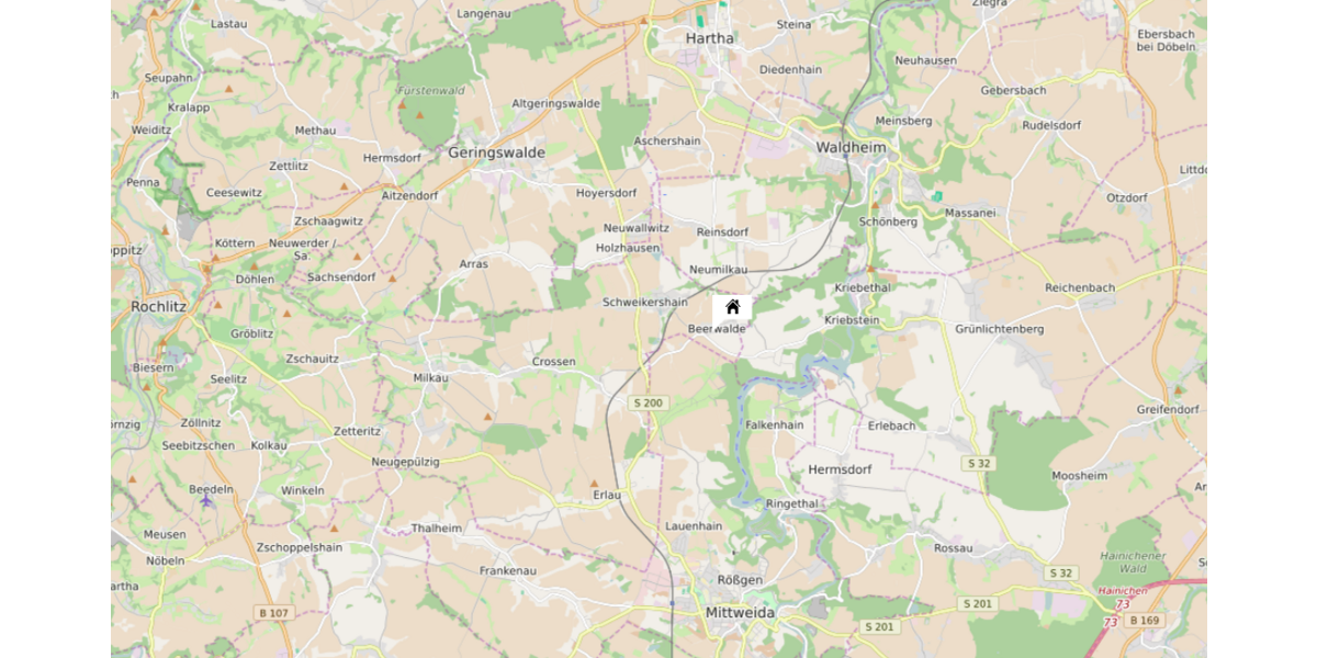 Grundstück mit traumhaft ruhiger Lage für Ihr Traumhaus – bauträgerfrei ! - Grundstück Erlau Beerwalde | Angebot:23439471