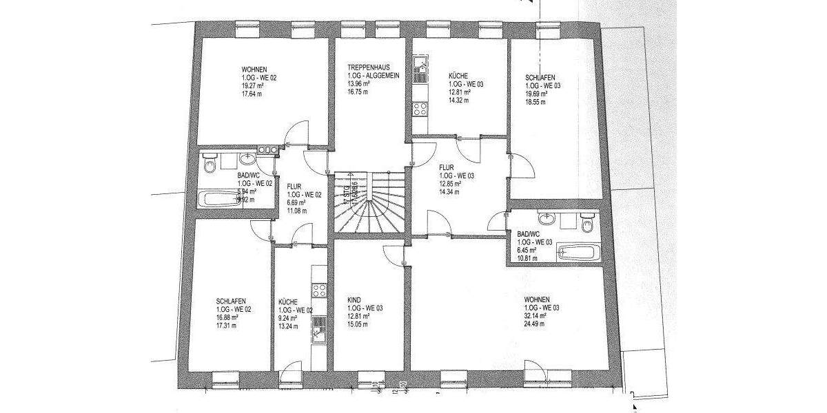 Mehrfamilienhaus, Wohnhaus Lengefeld Lengefeld - 1 Zimmer, 365.000&euro; | Angebot:24648407