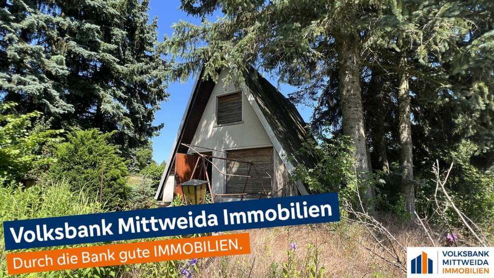 Großes Grundstück mit Wochenendhaus am Stadtrand von Geringswalde