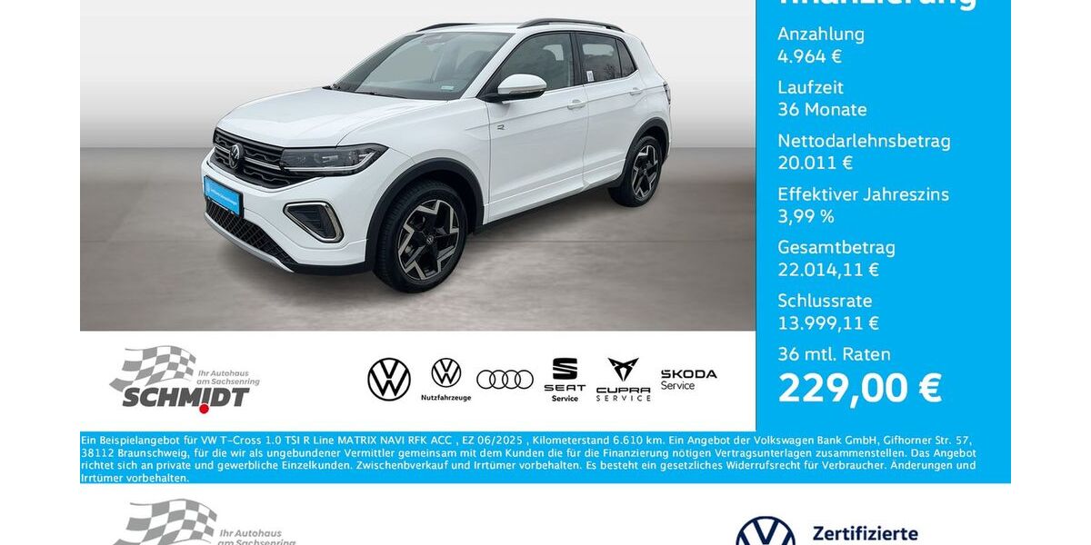 VW T-Cross 6.610 km 23.975 &euro; Bernsdorf 09337