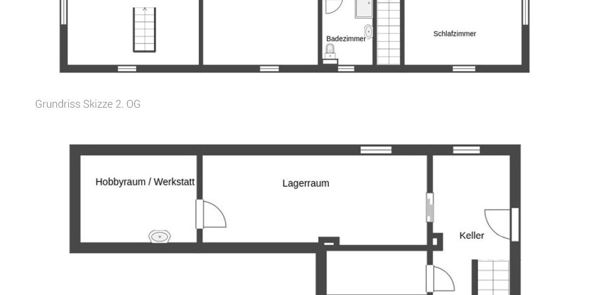 Mehrfamilienhaus mit 3 +1 Wohnungen und großem Grundstück - Mehrfamilienhaus, Wohnhaus Frankenberg | Angebot:26287479