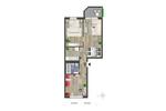 Etagenwohnung Chemnitz Altendorf - 3 Zimmer, 52 m&sup2;, 312&euro; | Angebot:26682242