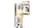 Etagenwohnung Hohenstein-Ernstthal Ernstthal - 2 Zimmer, 51 m&sup2;, 303&euro; | Angebot:26477173
