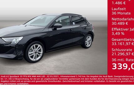 Audi A3 5.742 km 31.350 &euro; Bernsdorf 09337