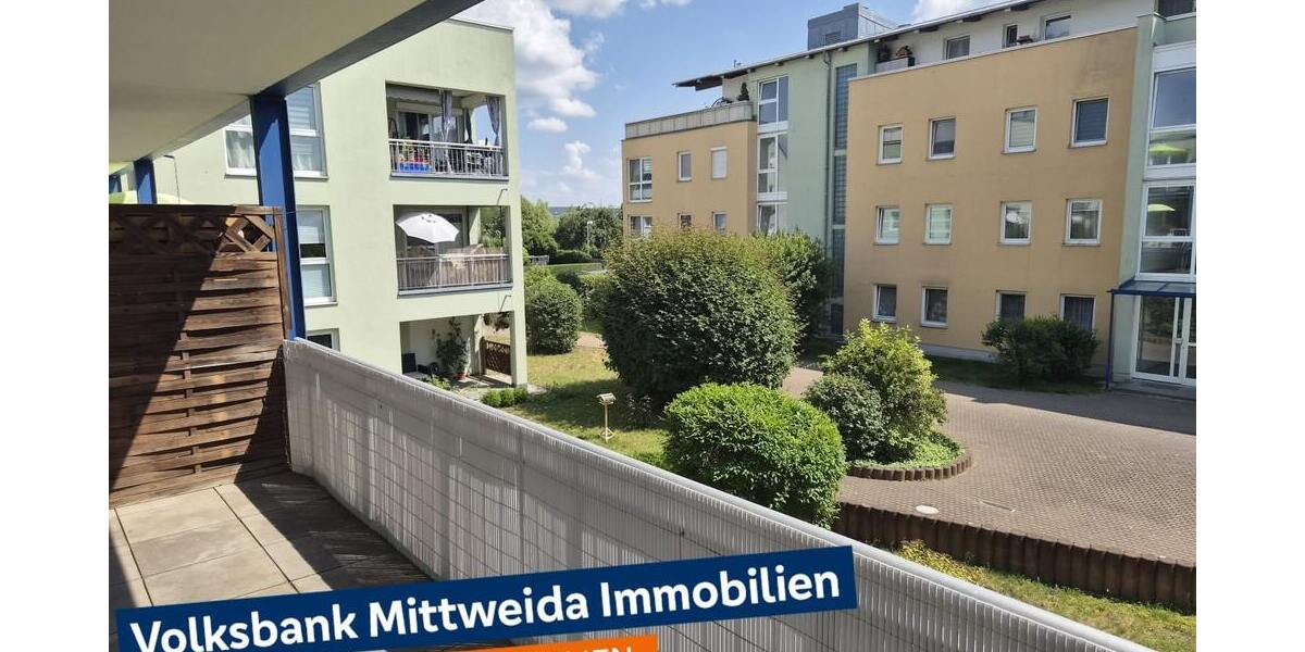 Grüne Aussichten inklusive! Helle 2-Zimmer-Wohnung mit Balkon - Etagenwohnung Chemnitz Ebersdorf | Angebot:27023731