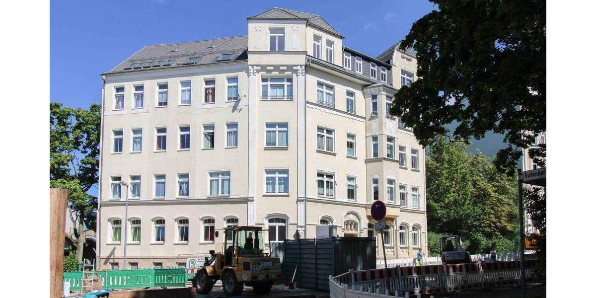 Vermietete 2- Raum- Wohnung im Altbaucharme in Chemnitz Lutherviertel 2 zimmer