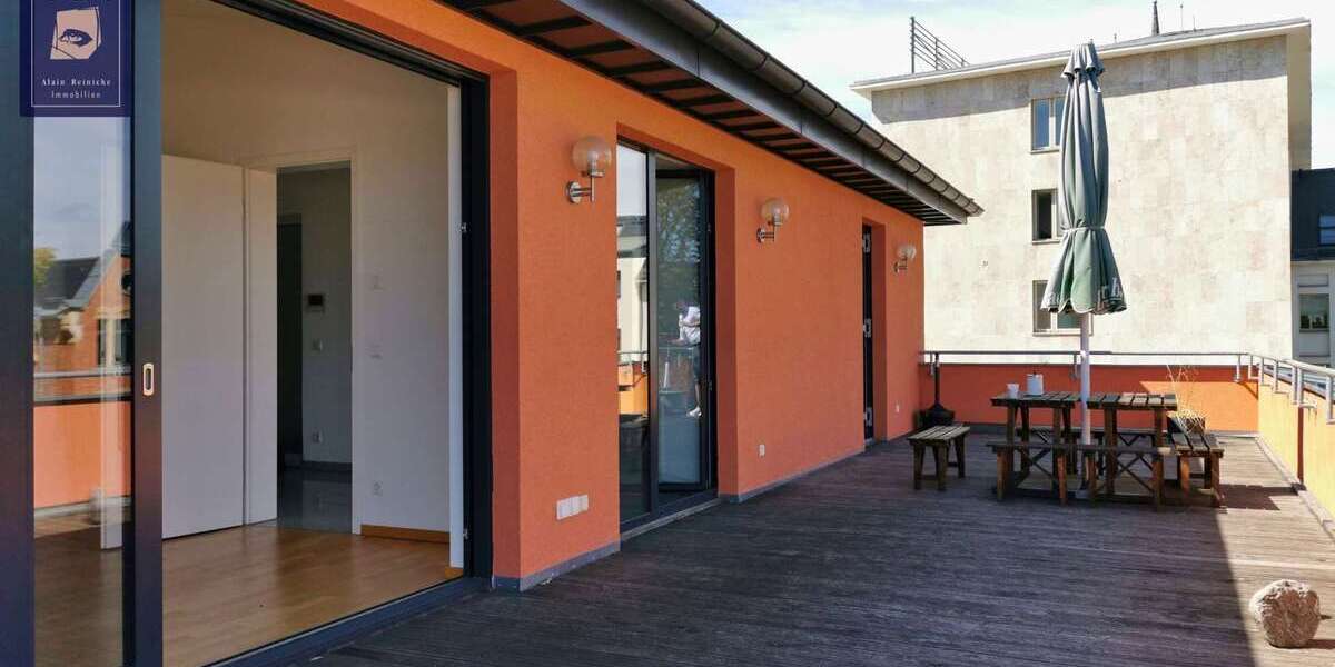 Penthousewohnung mit großer Dachterrasse am Opernplatz 4 zimmer