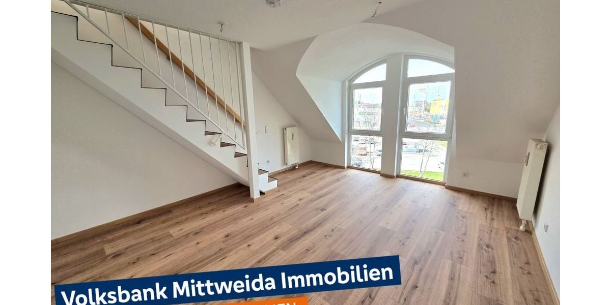 Moderne Maisonette‑Wohnung mit Galerie & TG‑Stellplatz in Altchemnitz! - Maisonettenwohnung Chemnitz Altchemnitz | Angebot:26368402