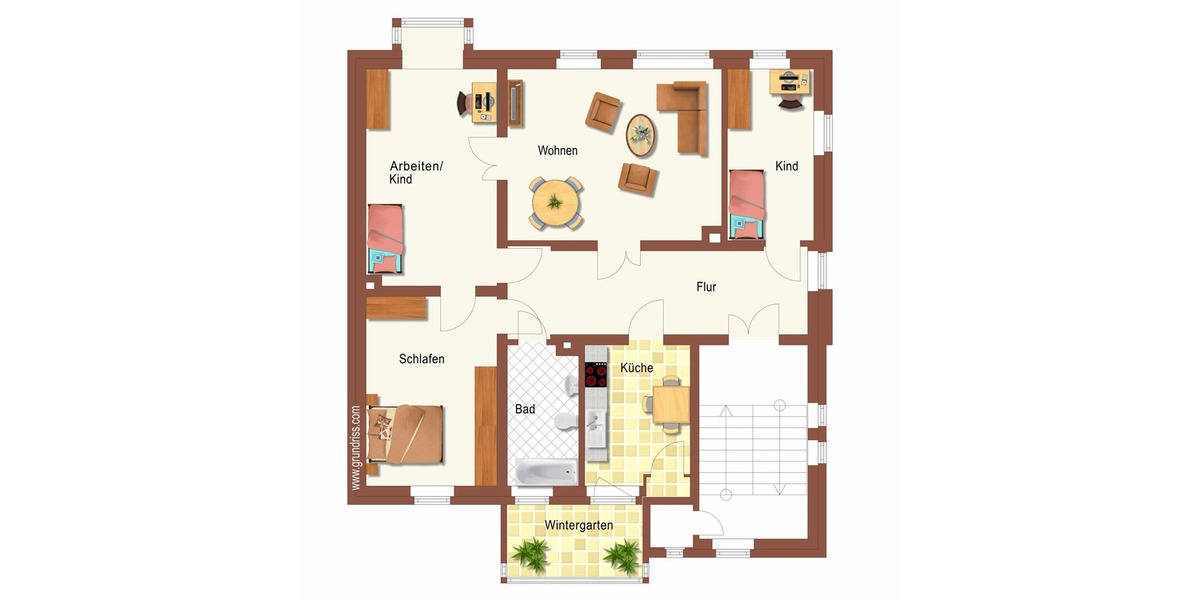 4- Zimmer Wohnung im 1.OG - Etagenwohnung Mittweida | Angebot:10185650