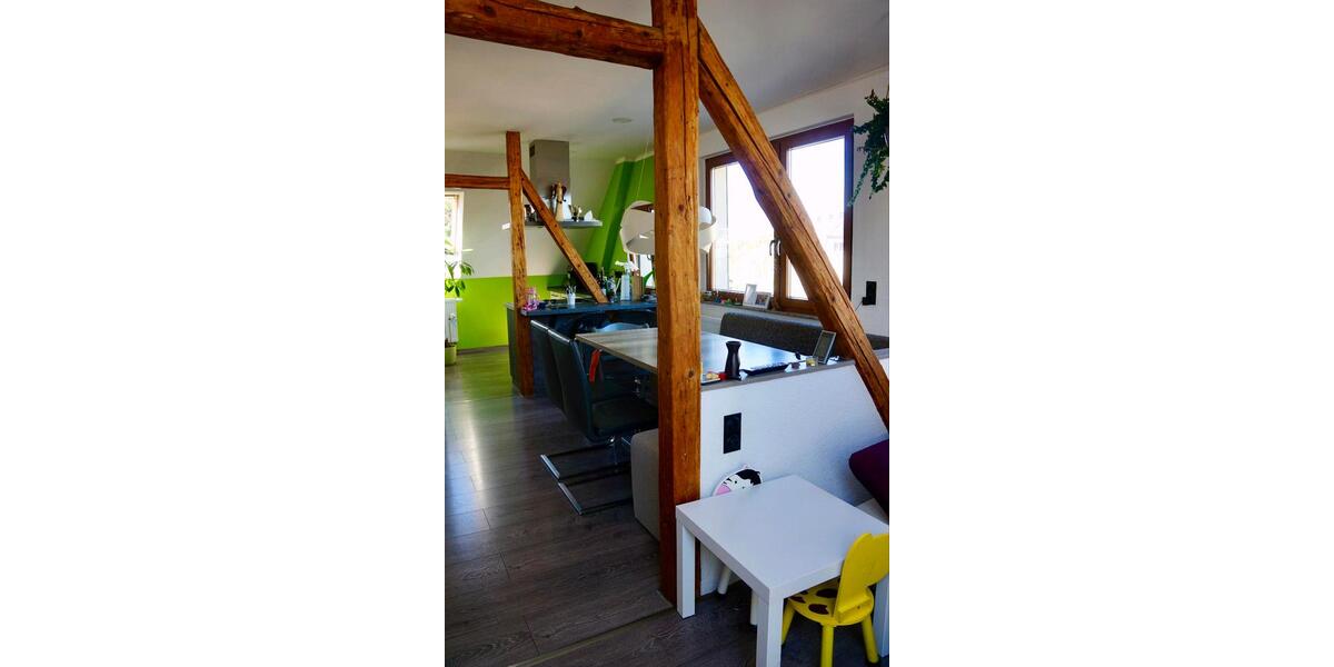 Dachgeschoßwohnung Oelsnitz (Erzgebirge) - 4 Zimmer, 72 m&sup2;, 550&euro; | Angebot:26227355