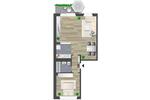 Etagenwohnung Chemnitz Markersdorf - 2 Zimmer, 56 m&sup2;, 311&euro; | Angebot:26681196
