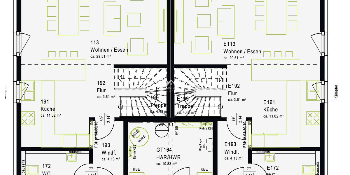 Wohnen am Stadtpark - Ihr neues Miethaus 4 zimmer