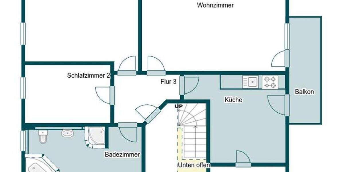 Gepflegtes ZFH mit Garten in ruhiger Lage von Chemnitz 7 zimmer