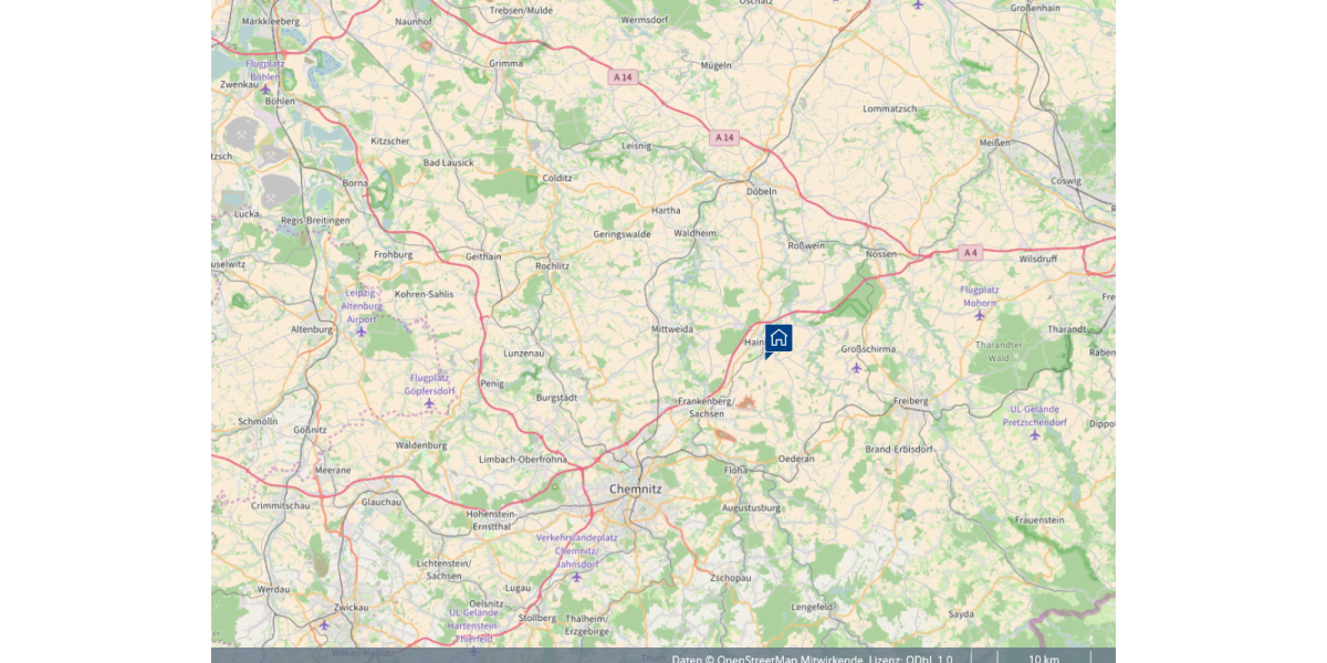 Ruhig gelegenes Baugrundstück in der Innenstadt von Hainichen! Bauträger frei! - Grundstück Hainichen | Angebot:25919724