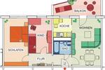 Etagenwohnung Chemnitz Klaffenbach - 3 Zimmer, 72 m&sup2;, 442&euro; | Angebot:26621729