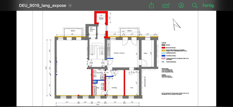 Etagenwohnung Chemnitz Hilbersdorf - 4 Zimmer, 95 m&sup2;, 915&euro; | Angebot:26110630