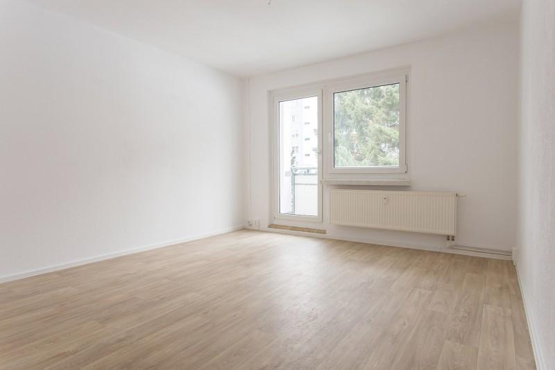 Erdgeschoßwohnung Chemnitz Markersdorf - 3 Zimmer, 56 m&sup2;, 365&euro; | Angebot:26421417
