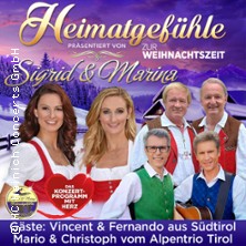 Heimatgefühle zur Weihnachtszeit 2026 - Das Konzertprogramm mit Herz 03.12.2026 Bürgersaal Zschopau