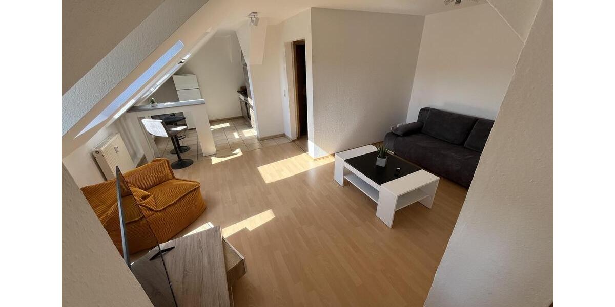 Dachgeschoßwohnung Chemnitz Kapellenberg - 2 Zimmer, 48 m&sup2;, 276&euro; | Angebot:26262072