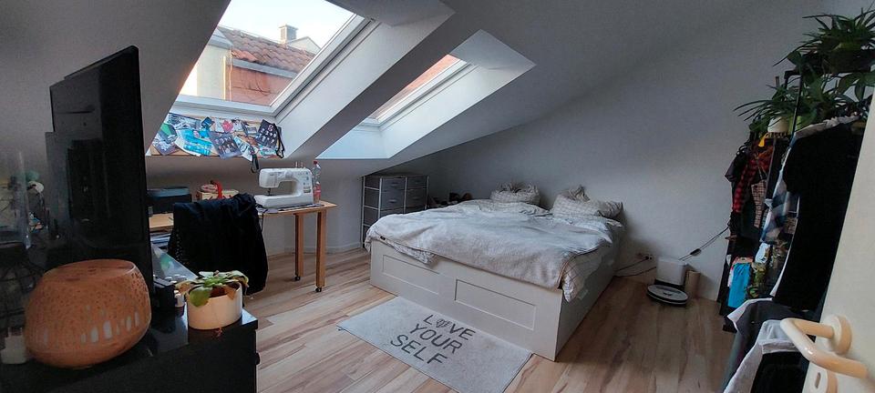 Dachgeschoßwohnung Frankenberg (Sachsen) - 2 Zimmer, 43 m&sup2;, 395&euro; | Angebot:26297228