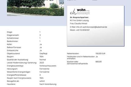 Gemütliche Wohnung mit Blick auf den Küchwald 2 zimmer