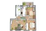 Erdgeschoßwohnung Chemnitz Hilbersdorf - 4 Zimmer, 85 m&sup2;, 570&euro; | Angebot:26235063