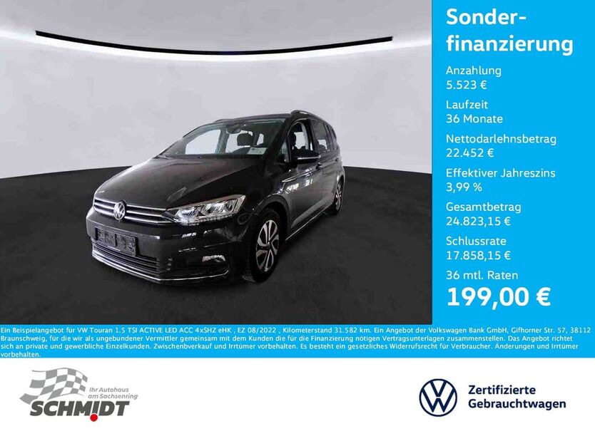 VW Touran 31.582 km 27.975 € Bernsdorf 09337