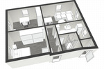 Gemütliche 3-Raum Wohnung in Rödlitz