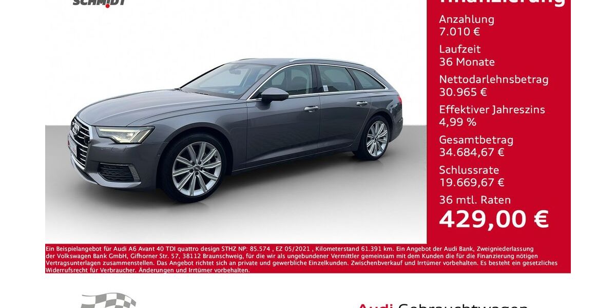 Audi A6 61.391 km 36.975 &euro; Bernsdorf 09337