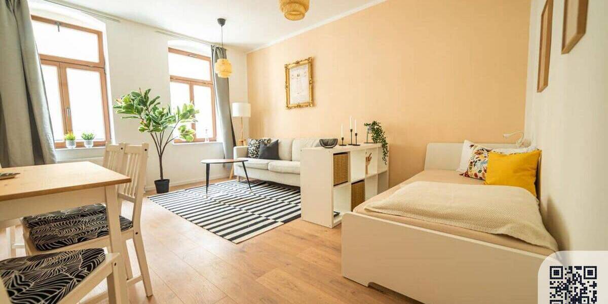 Etagenwohnung Chemnitz Kaßberg - 3 Zimmer, 1.795&euro; | Angebot:26297571