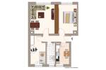 Etagenwohnung Oederan - 3 Zimmer, 60 m&sup2;, 27.000&euro; | Angebot:26345648