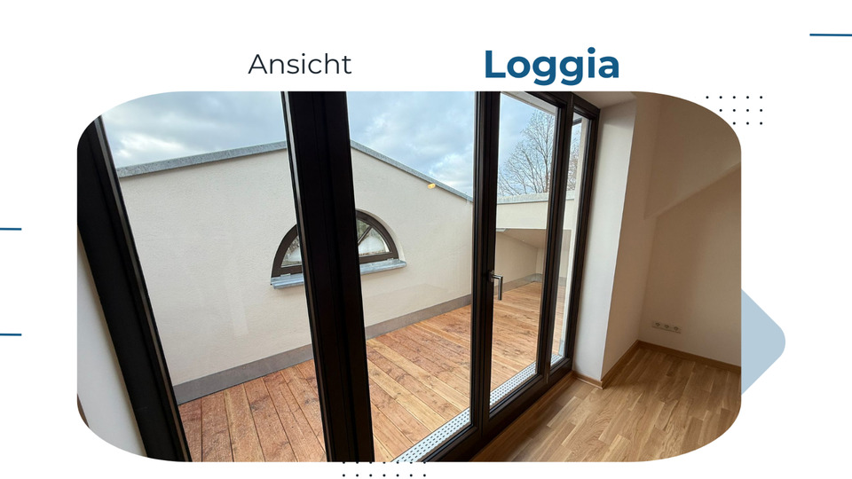 ++ERSTBEZUG Loggia & einzigartige Dachterrasse Stellplatz++ zimmer
