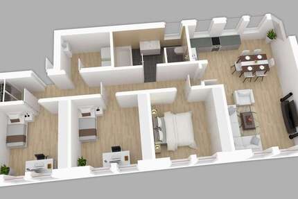 Wohnung zum Mieten in Elterlein 870 € 102 m²