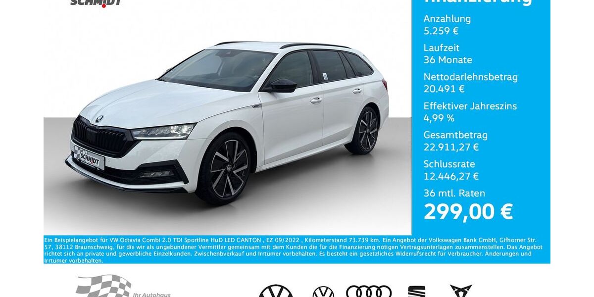 Skoda Octavia 73.739 km 24.975 &euro; Bernsdorf 09337