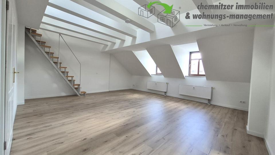 Maisonettenwohnung Chemnitz Kapellenberg - 2.5 Zimmer, 71 m&sup2;, 425&euro; | Angebot:26675794