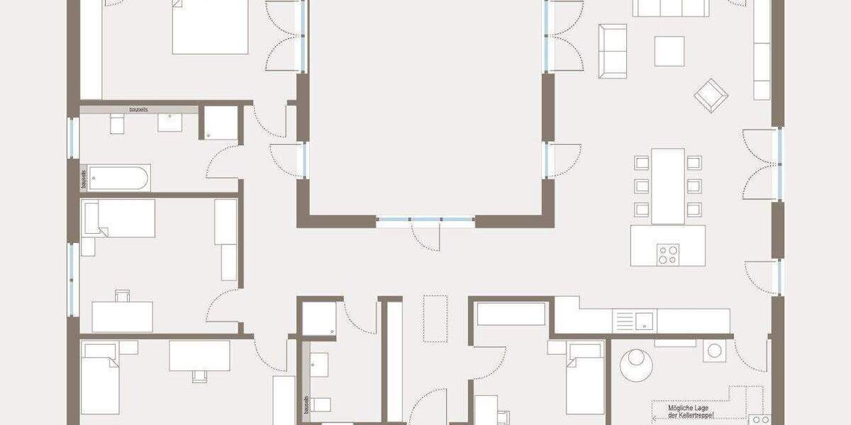 Bungalow Chemnitz Borna-Heinersdorf - 5 Zimmer, 171 m&sup2;, 640.000&euro; | Angebot:25911858
