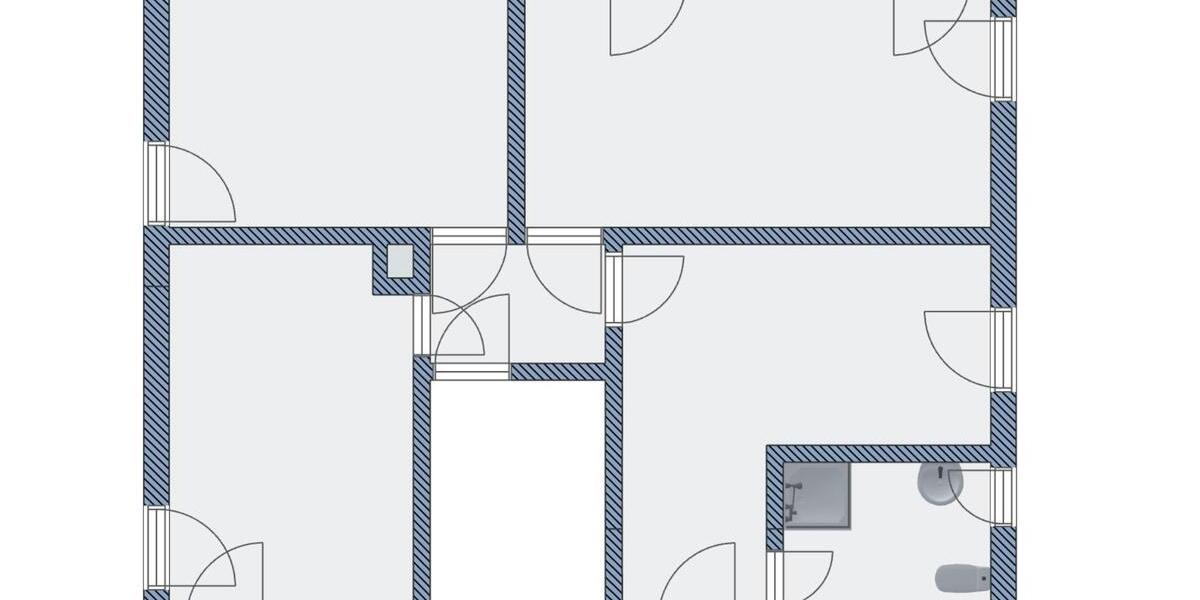 Frisch sanierte gemütliche 3-Raum Wohnung Haus Immobilie 3 zimmer