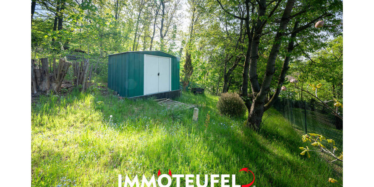 Natur genießen am Stadtrand von Chemnitz - Freizeitgrundstück mit Bungalow, Gartenhaus und Ausblick zimmer