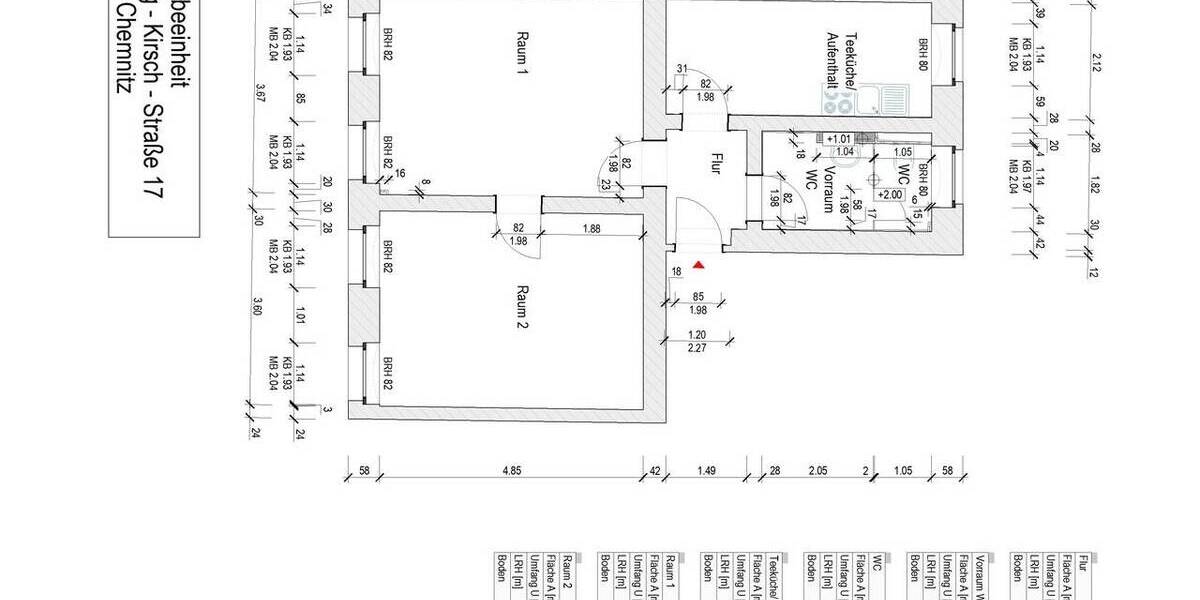 Gewerbeobjekt Chemnitz Sonnenberg - 2 Zimmer, 55 m&sup2;, 350&euro; | Angebot:26826557