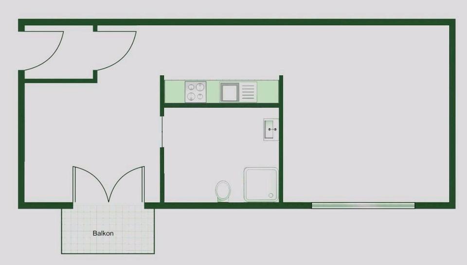 Etagenwohnung Penig - 1 Zimmer, 39 m&sup2;, 315&euro; | Angebot:26184609
