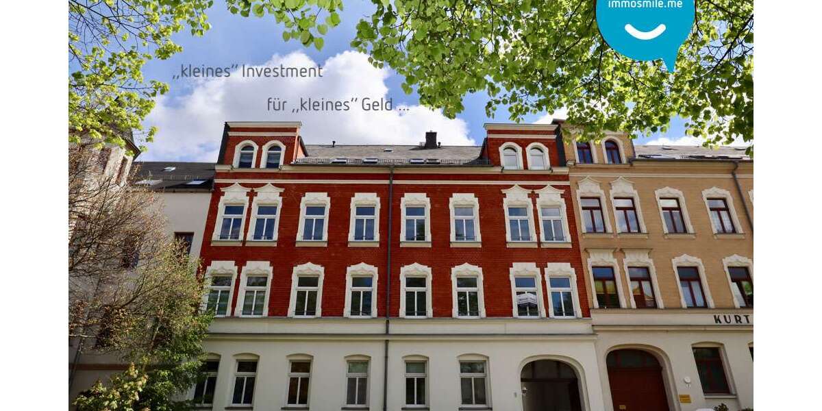 Etagenwohnung Chemnitz Altendorf - 2 Zimmer, 50 m&sup2;, 59.900&euro; | Angebot:25283397