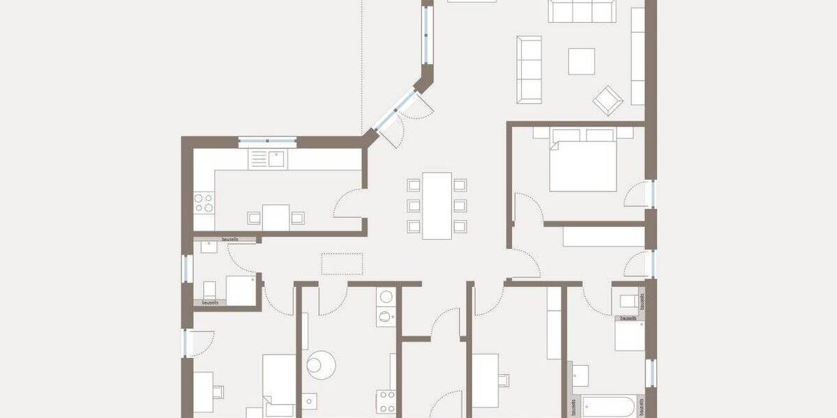 Bungalow Oederan - 4 Zimmer, 142 m&sup2;, 281.919&euro; | Angebot:26204724