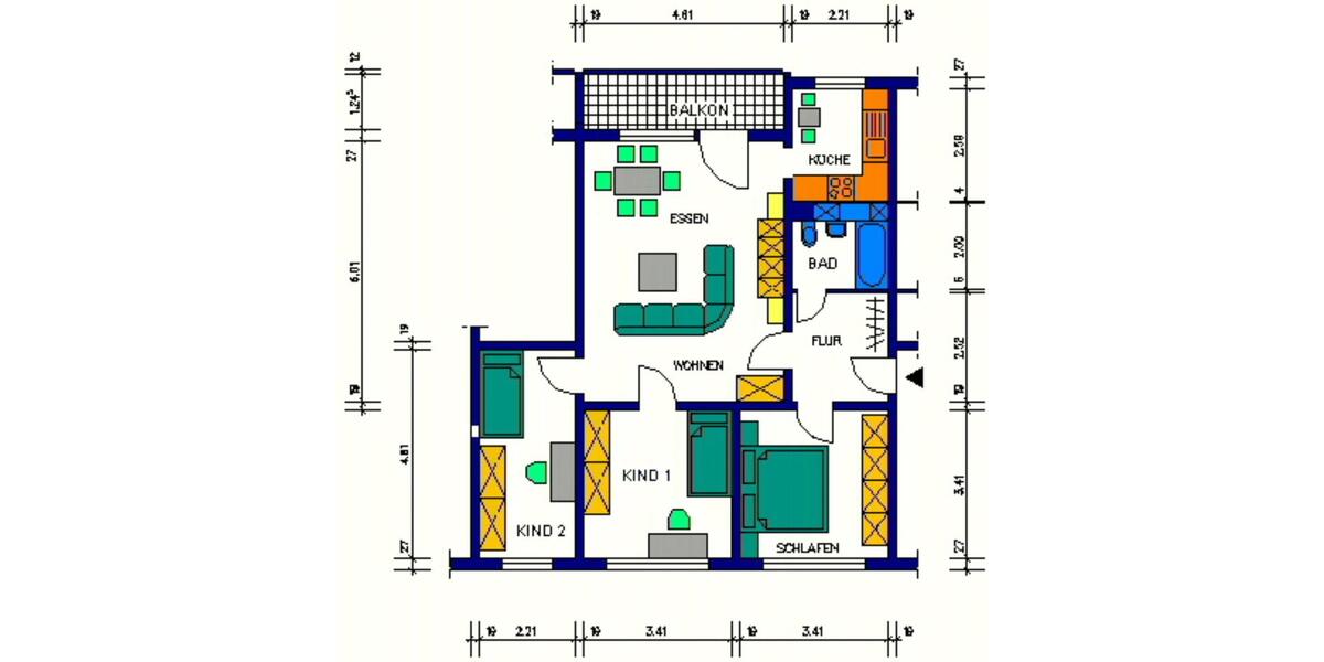 Einzugsbereit: Frisch sanierte 4-RWE mit neuer EBK 4 zimmer