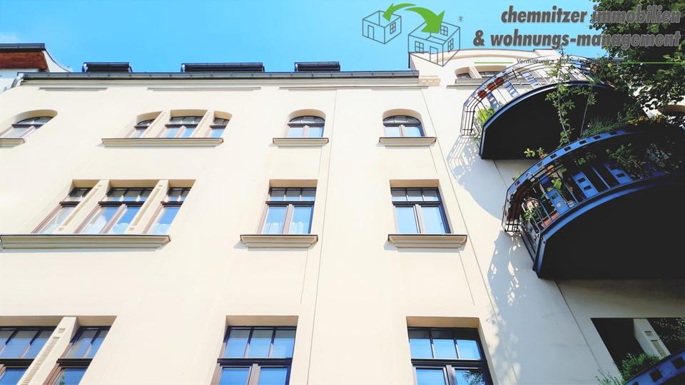 Etagenwohnung Chemnitz Kapellenberg - 2 Zimmer, 49 m&sup2;, 292&euro; | Angebot:25377483