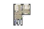 Etagenwohnung Chemnitz Gablenz - 2 Zimmer, 45 m&sup2;, 305&euro; | Angebot:26933812