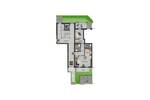 Etagenwohnung Chemnitz Kaßberg - 2 Zimmer, 62 m&sup2;, 840&euro; | Angebot:26015786