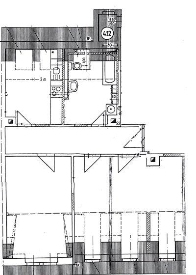 Dachgeschoßwohnung Chemnitz Altendorf - 3 Zimmer, 60 m&sup2;, 300&euro; | Angebot:26573224