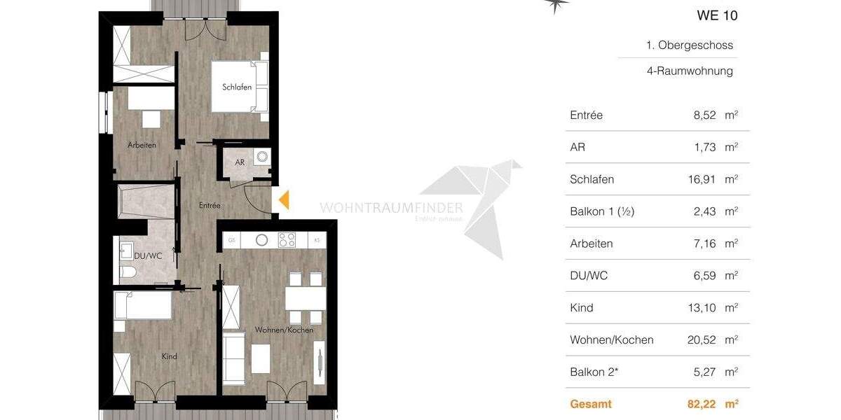 !! Angebot: Schnell sein lohnt sich !! Barrierefreie 4-Raum-Whg. mit EBK, Stellplatz & Photovoltaik 4 zimmer